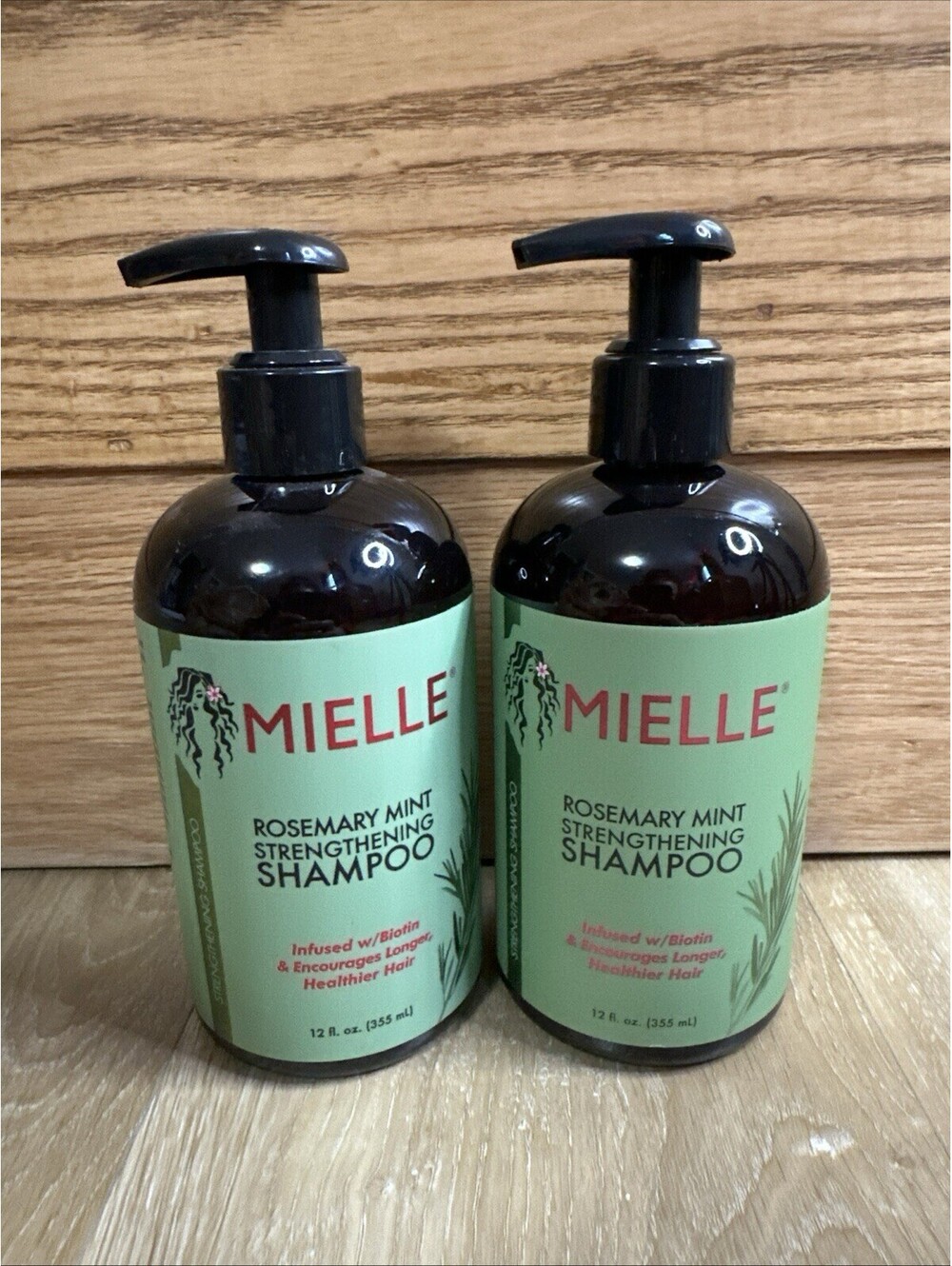 Lot of 2 Mielle Rosemary Mint Strengthening Conditioner 12 fl oz each New